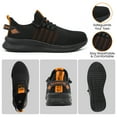 thumbnail image 4 of Fidabo Steel Toe Shoes for Men and Women Comfortable Lightweight Work Safety Shoes Puncture Proof Slip Resistant Indestructible Sneakers Construction Work Utility, 4 of 8