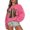 Pink, variant on Yuhangmm Halloween Sweatshirts for Women Halloween Graphic Hoodless Sweatshirt Cozy Casual Pullover for Autumn Seasonal Parties Black XXL