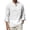 White, variant on mens shirts,men's clothing Men's Linen Cotton Long Sleeve Shirt Roll Up Sleeve Casual V Neck Band Collar Beach Hippie Shirt for Vacation, Summer, and Boho Style,Army Green,2XL