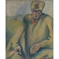 thumbnail image 2 of Konštantín Bauer 20x24 Black Ornate Framed Double Matted Museum Art Print Titled: Agitator (1928), 2 of 5