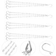 thumbnail image 2 of HLONK Iron Basket Chain Plant Hangers (4 Count), 2 of 8