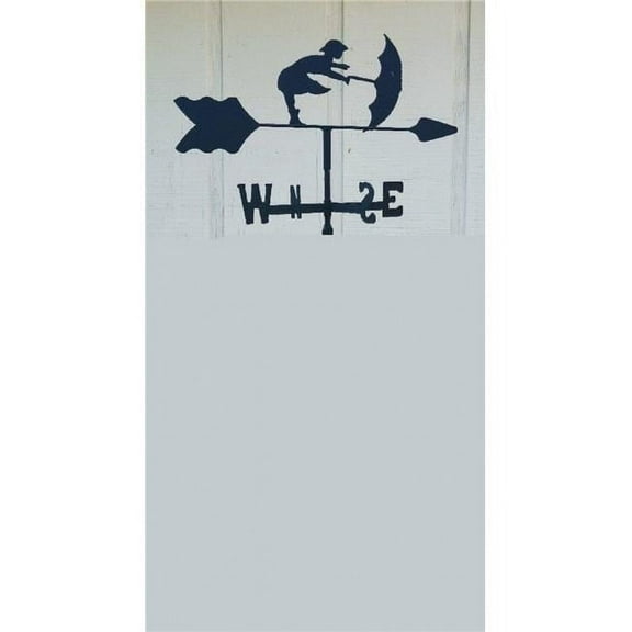 The Lazy Scroll  Umbrella Girl Garden Mount Weathervane
