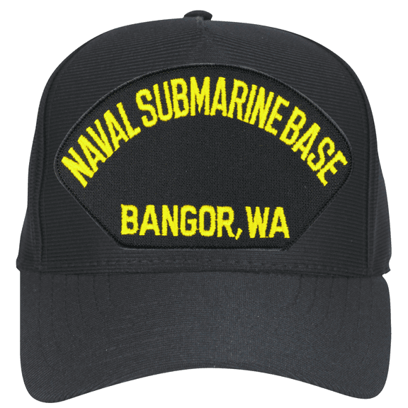 Navy Submarine Base Bangor ( Letters Only) Military Cap