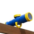 thumbnail image 3 of Gorilla Playsets Non-Magnifying Toy Telescope with Working Compass and Mounting Hardware - Blue/Yellow, 3 of 9
