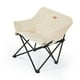 thumbnail image 2 of Silla de campamento plegable engrosada tubo de algodón suave gran capacidad pesca picnic silla plegable de albaricoque al aire libre, 2 of 10