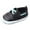 Black, variant on LYHaoo Spring And Summer Children Toddler Shoes Boys And Girls Casual Shoes Flat Bottom Light On Comfortable Solid Color Minimalist Style Sizes 4 Black(Toddler)