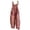 Red 1, variant on Women's Loose Sleeveless Jumpsuits Cotton Linen Adjustable Spaghetti Strap Stretchy Long Pant Romper Jumpsuit with Pockets