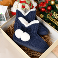 thumbnail image 2 of DL Womens-Warm-House-Bootie-Slippers Fluffy Cute For Winter, 2 of 6