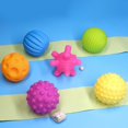 thumbnail image 4 of Bolas De Estrés Sensoriales Juguetes Para Apretar Suaves Bolas De Descompresión Para Tdah Autismo Niños Adultos 6Pcs matsuzay FN005805-00, 4 of 6