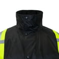 thumbnail image 5 of JORESTECH Hi-Vis Safety Parka Jacket, Two-Toned, ANSI Class 3 (Black, L), 5 of 18