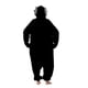 thumbnail image 3 of Nuevo pijama de dibujos animados de cabra con cremallera, negro, femenino, masculino, película Animal, adulto, Navidad, Cosplay, mapache, Kigurumi, 3 of 4