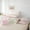 White Pink Green, variant on jejeloiu Kawaii Bow Twin Bedding Sets 7-Piece,Girls Bow Knot Bedding Comforter Set,Pink White Flower Sheet Sets For Child,Breathable Bedroom Decorative Reversible