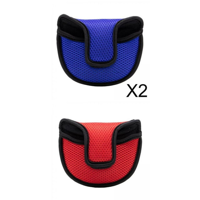 de 3 para cabeza de mazo para golf Putter Clubs Funda para cabeza portátil