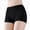 Black, variant on Underwear for Women Plus Size Boy Shorts No Show Seamless Panties Comfort Waist Elastic Ventilated Panty, Purple, XXL