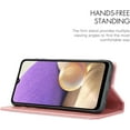 thumbnail image 3 of for Galaxy A32 5G Wallet Case,Premium PU Leather Flip Folio Case,Card Slots,Cash Pocket,Kickstand,Magnetic Closure TPU Shockproof Interior Protective Case for Samsung Galaxy A32 5G,Rosegold, 3 of 15