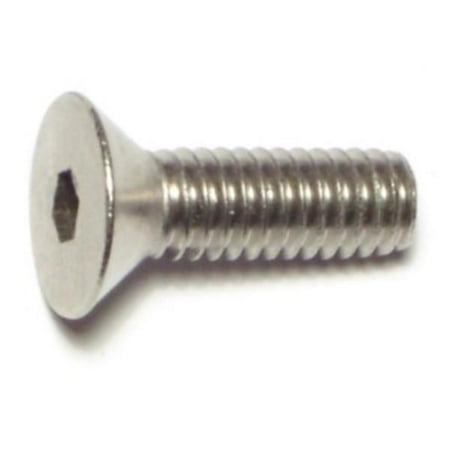 

5/16 -18 x 1 18-8 Stainless Flat Head Socket Cap Screws (6 pcs.)