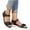 Black, variant on OWUUcdse Comfort Sandals for Women, Non-slip Holiday Open Toe Strappy Summer Shoes Black Size 36