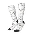 thumbnail image 2 of Bingfone Compression Socks for Women and Men Long Socks for Running Athletic Cycling Nurse-Chemical Formulas, 2 of 8