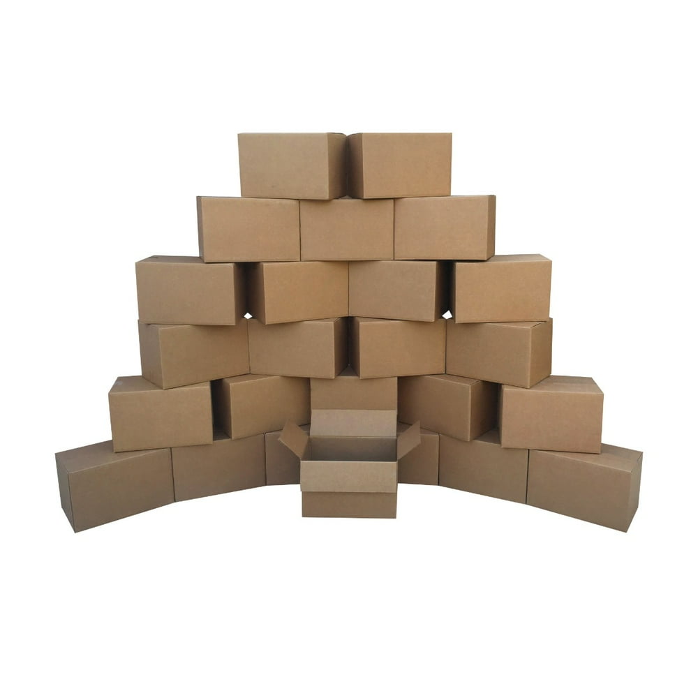 uBoxes Small Moving Boxes (25 Pack) Size: 16x10x10" Packing Cardboard