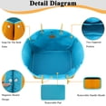 thumbnail image 2 of Bolsa Playera Tote QOGiR de Neopreno Multipropósito Naranja/Azul Grande, 2 of 7
