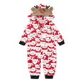 thumbnail image 2 of Pyjamas Assortis pour Rennes, Tenues Familiales Assorties Pjs de Noël pour Famille pour un Style Familial Cohésif (Rouge), 2 of 3