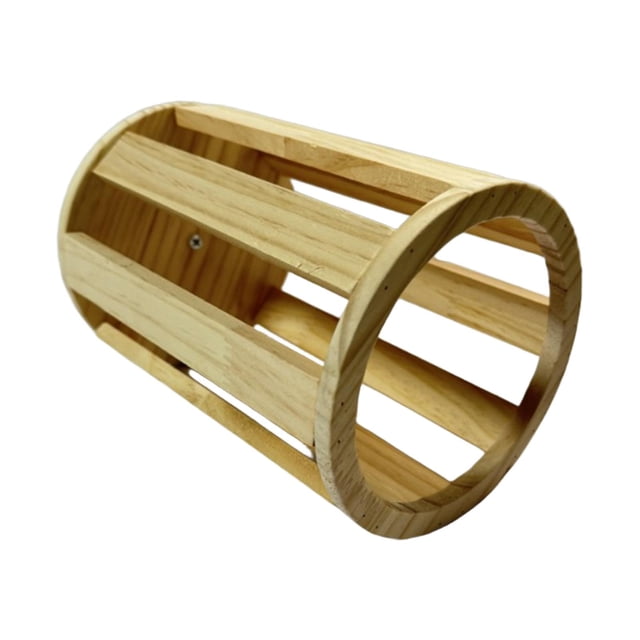Comedero de heno de madera para conejos, comedero multifunción, dispensador de hierba de madera con menos desperdicio para cobayas y chinchillas.