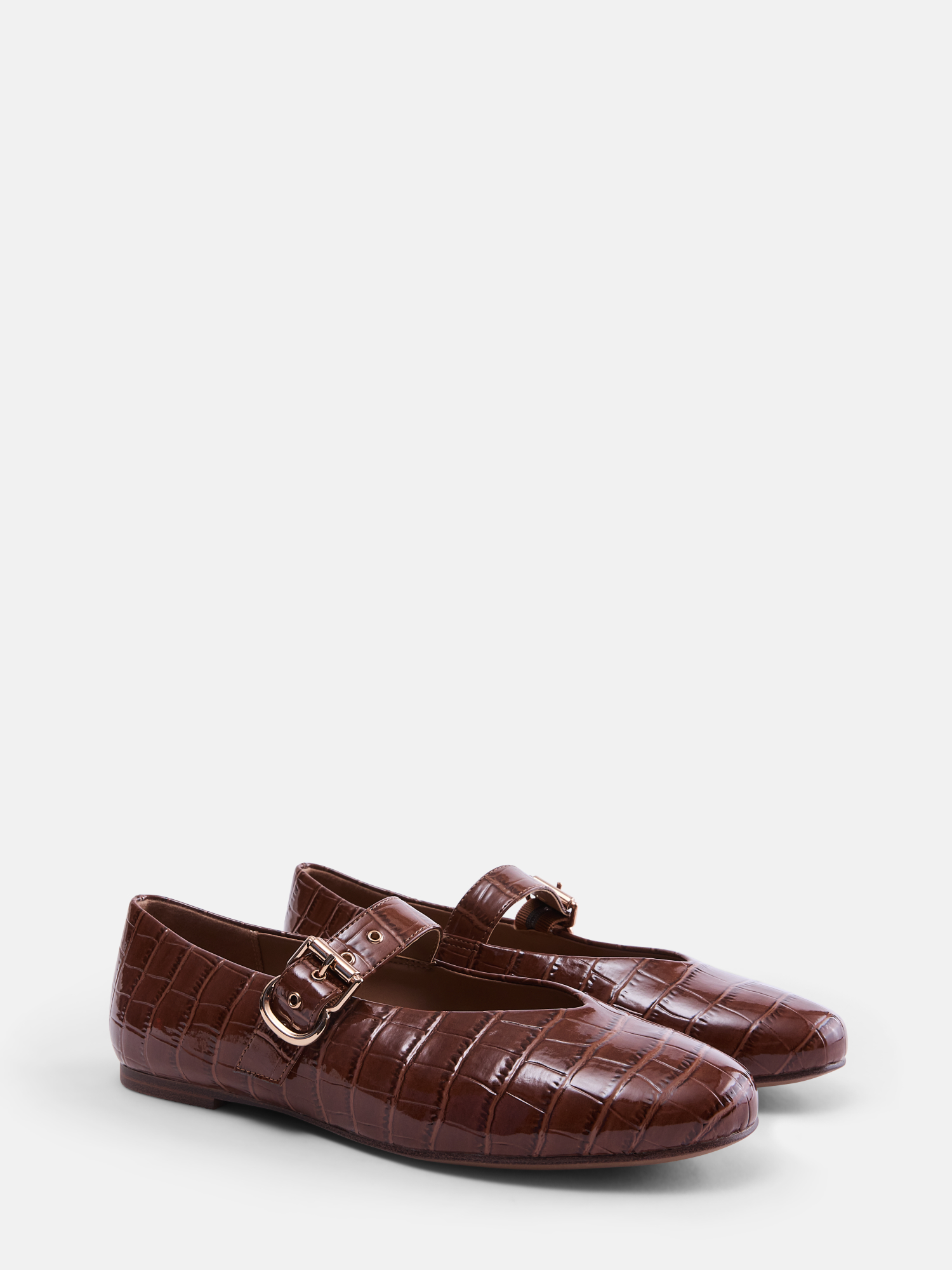 Free Assembly Women's Croco Mary Jane Flats photo 3