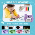 thumbnail image 4 of Inadays Kids Camera Instant Print Photos 1080P Selfie Digital Thermal Cameras Christmas Birthday Gifts for Girls Boys Toddler Toys Age 3-12 32GB Card, 4 of 8