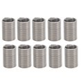 thumbnail image 1 of M18 X 2 Inserts de Réparation de Filetage, Écrou de Réparation de Filetage en Acier Inoxydable Inserts de Filetage Durables pour Fournitures Industrielles 1d, 1.5d, 2.5d, 1 of 8
