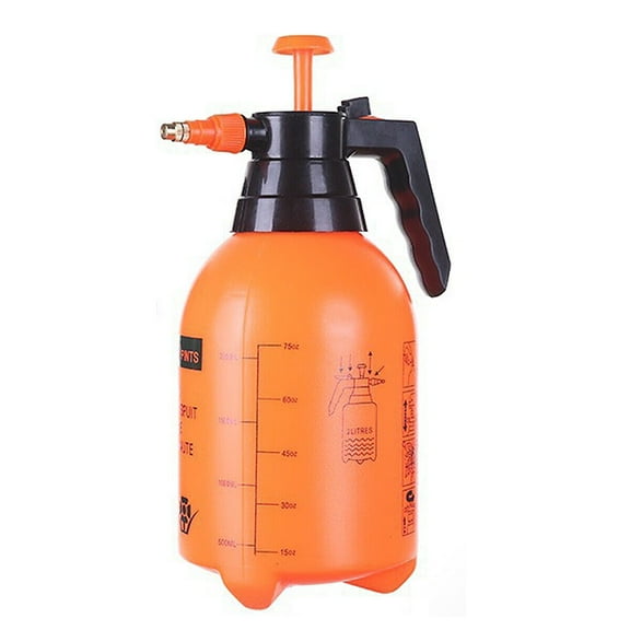 Pressure Sprayer Spray Weed Killer Manual Pump Bottle Chemical Water Garden 2L