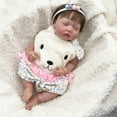 Realistic Reborn Baby Dolls Zero Pam 22 Inches Soft Cloth Body Newborn