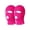 Hot Pink, variant on Top Headwear 3 Hole Ski Face Mask Balaclava, 2 Pack Charcoal