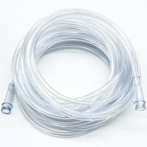 ResOne 25Ft Clear Oxygen Supply Tubing, Crush Resistant, Standard Connectors