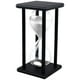 thumbnail image 2 of Reloj de Arena SandGlideWhite 2Pzas 30min Negro/Blanco Madera/Vidrio/Arena., 2 of 2