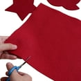 thumbnail image 3 of Hello Hobby Red Felt Sheet, 9" x 12", 3 of 3