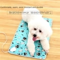 thumbnail image 4 of Manta eléctrica para mascotas, almohadilla de calefacción eléctrica impermeable y resistente a las mordeduras, almohadilla caliente a prueba de arañazos y fugas para perros y gatos, 4 of 4