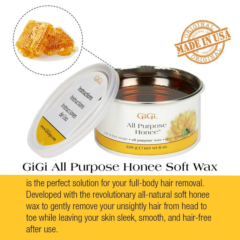 GiGi All Purpose Honee Wax 8 oz - Walmart.com