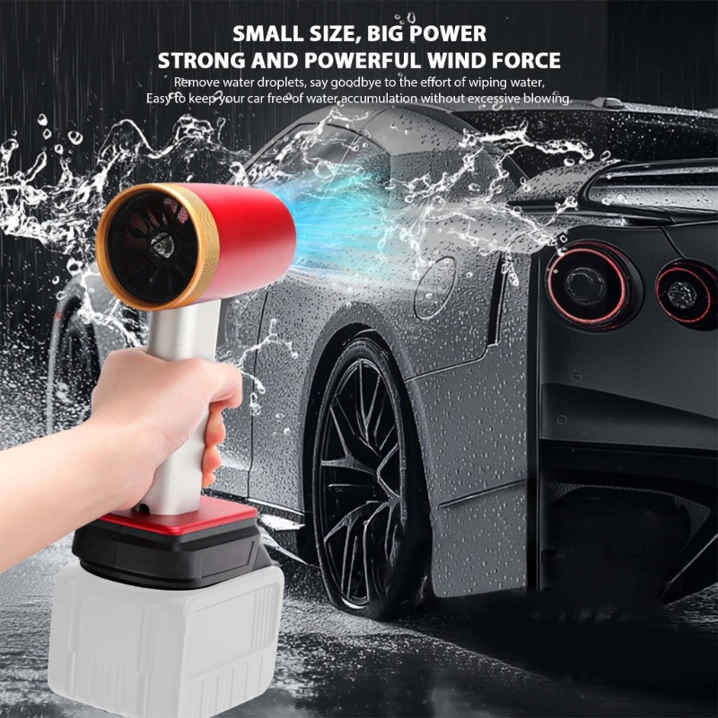 Professional Cordless Turbofan Air Blower Ergonomic Dust Removal Tool Dusters