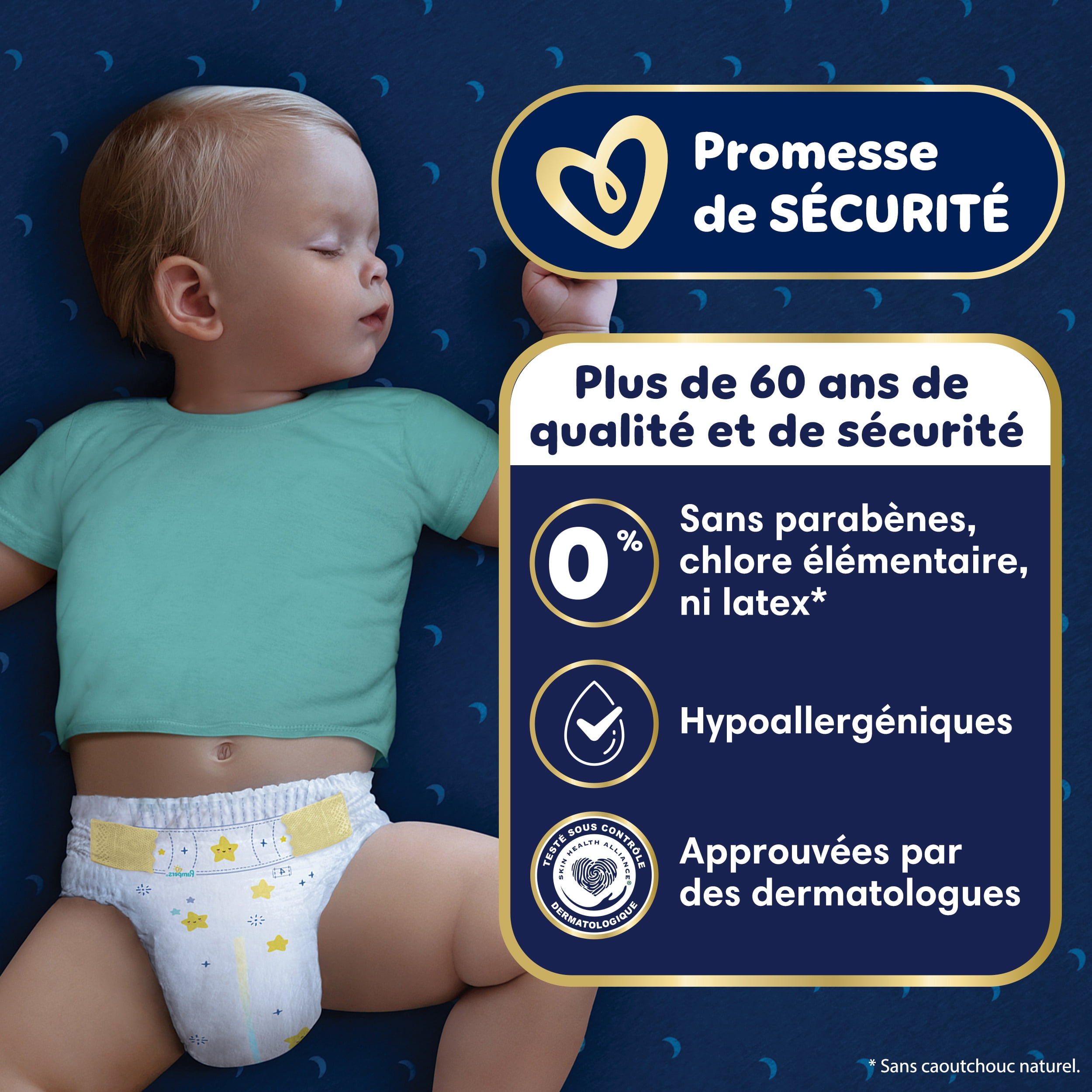 ZZZ Overnight Diapers, Size 6 (35+ lbs), Nighttime Protection Disposable Baby Diaper