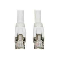 Tripp Lite 40ft Cat8 RJ-45 M/M Snagless Patch Cable White N272040WH