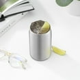 thumbnail image 2 of Stainless Steel Can Drinking Tumblers with 6 Straws & Brush- 16 oz - Silver, 2 of 6