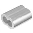 thumbnail image 4 of 5/32 Pulgadas (4 Mm) Diametro Junturas de Clip de Manguitos de Aluminio de Cuerda de Alambre Engarces de Cable 200pzs, 4 of 6