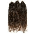thumbnail image 2 of Benehair Passion Twist Hair Extensions Water Wave Pre Looped Black Pre-twisted Passion Twist Bohomian Braids Crochet Braided hair for Women, 2 of 7