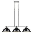 thumbnail image 4 of Golden Lighting 3602-3LP-PW-WH Duncan 3 Light Pendant,White, 4 of 10