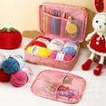 thumbnail image 3 of EASTIN 59 Pcs Include 5 Skeins Yarn Hooks Needles Storage Bag Crochet Kit with Knitting Accessories Set for Beginners Gift Freeshipping, 3 of 7