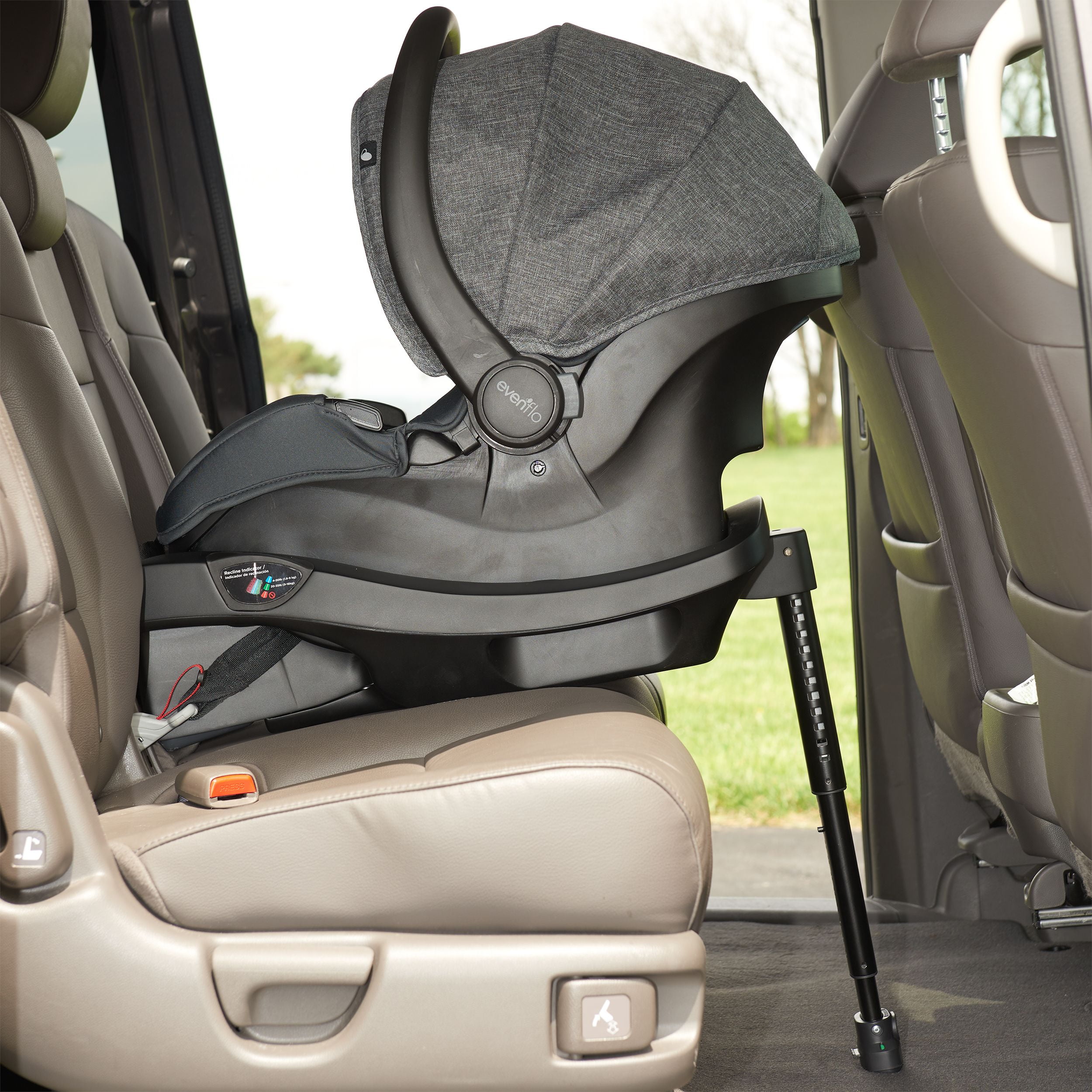 How To Install Evenflo Car Seat Base