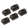 thumbnail image 3 of 5 Pcs Black Oxide Finish T Slot Nuts M12 Threads Tapped Through Slot T Nuts T Sliding Nut Block Hammer Head Fastener Nut Tee Nut Fit Into T Slots In Machine Tool Tables, 3 of 8