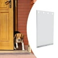 thumbnail image 6 of TOOYFUL Dog Door Replacement Flap Panel Metal Door Part Household Reserves Pet Flaps -dog Door Part for Park Inner Door Terrace Window XL, 6 of 8