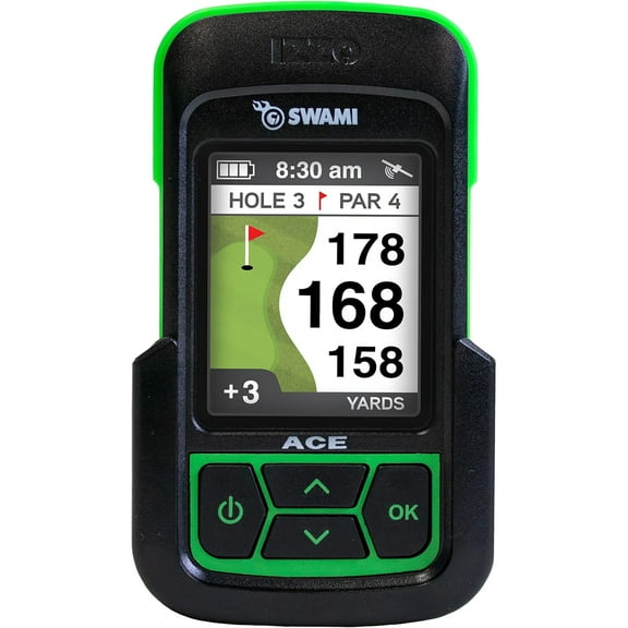 Izzo Golf Swami Ace Handheld GPS Rangefinder - Lime