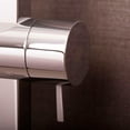 thumbnail image 3 of DAX Stainless Steel Hand Shower with Square Adjustable Slide Bar, Chrome, 3 of 4